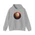Halloween Harvest Moon - Graphic Hooded Sweatshirt Sport Grey